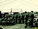 army milling about
